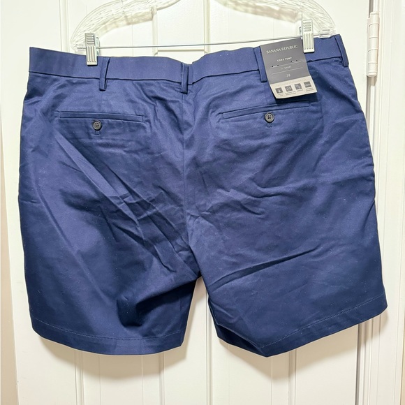 NWT Banana Republic Navy 7” Core Temp Short Size 38 - Picture 6 of 11